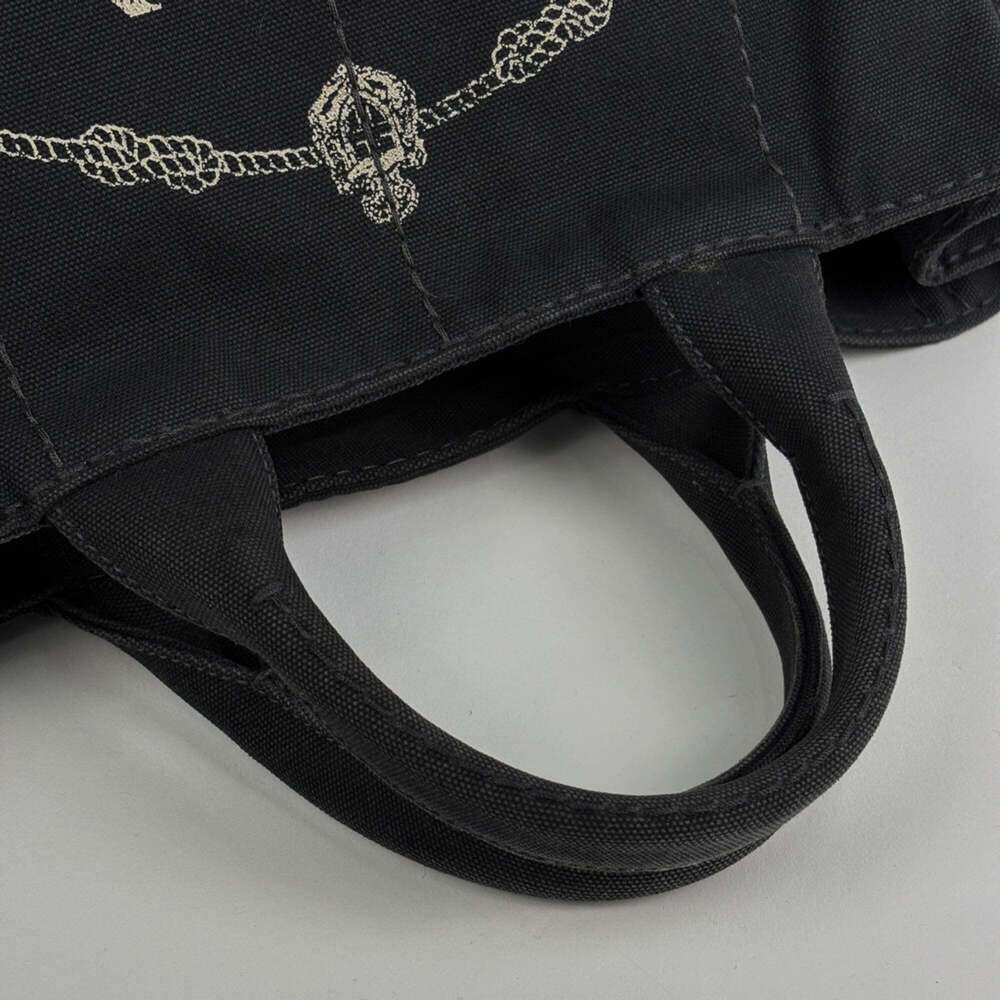 PRADA Black Canvas Shoulder Bag - Picture 8 of 10